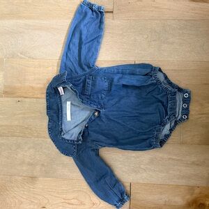 Zara Blue Kids One Piece Bodysuit